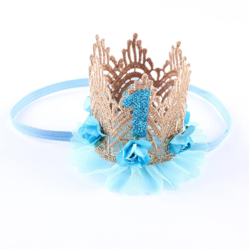 Girl Head Accessories Baby Hair Band Elastic Flower Crown