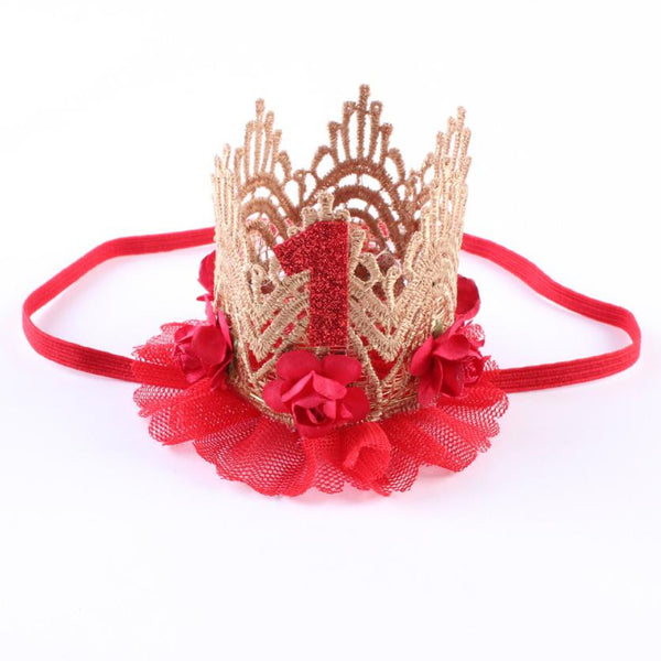 Girl Head Accessories Baby Hair Band Elastic Flower Crown
