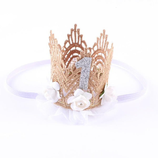 Girl Head Accessories Baby Hair Band Elastic Flower Crown
