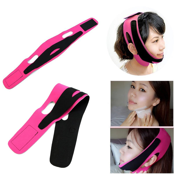 Chin Cheek Slim Lift Up Anti Wrinkle Mask Strap Band V Face Line Belt Women Slimming Facial Beauty Tool