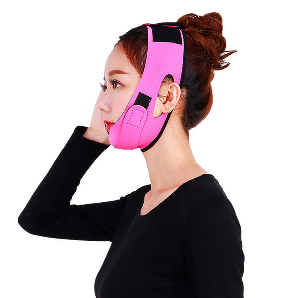 Chin Cheek Slim Lift Up Anti Wrinkle Mask Strap Band V Face Line Belt Women Slimming Facial Beauty Tool