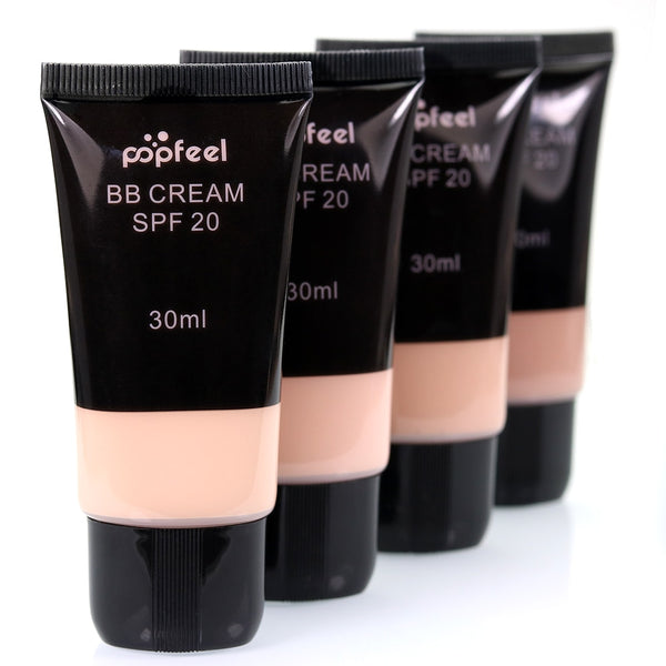 Waterproof SPF 20 Sun Block Whitening Matte Face Nude Liquid Foundation BB Cream