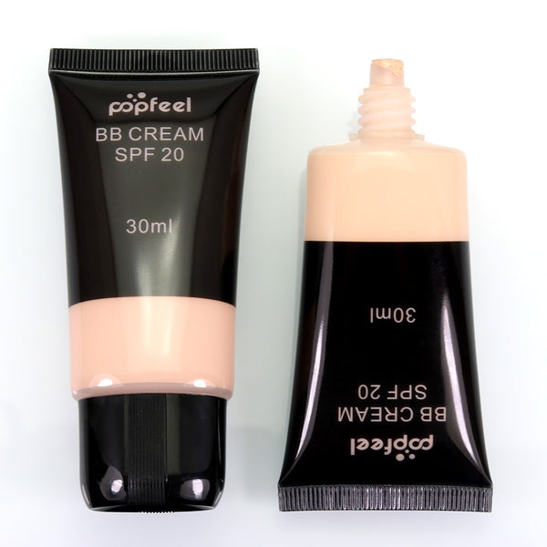 Waterproof SPF 20 Sun Block Whitening Matte Face Nude Liquid Foundation BB Cream