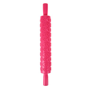 Flower Textured Embossed Roller Mold  Fondant Cake Decoration