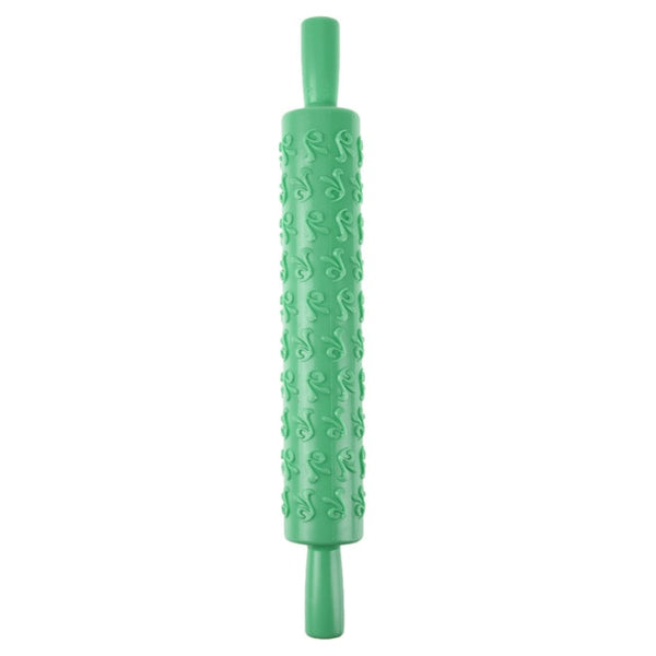 Flower Textured Embossed Roller Mold  Fondant Cake Decoration