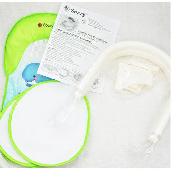 Baby Toys Bath Sling With Warming Wings Fordable Bath Net Bath Towels With A Bath Chair