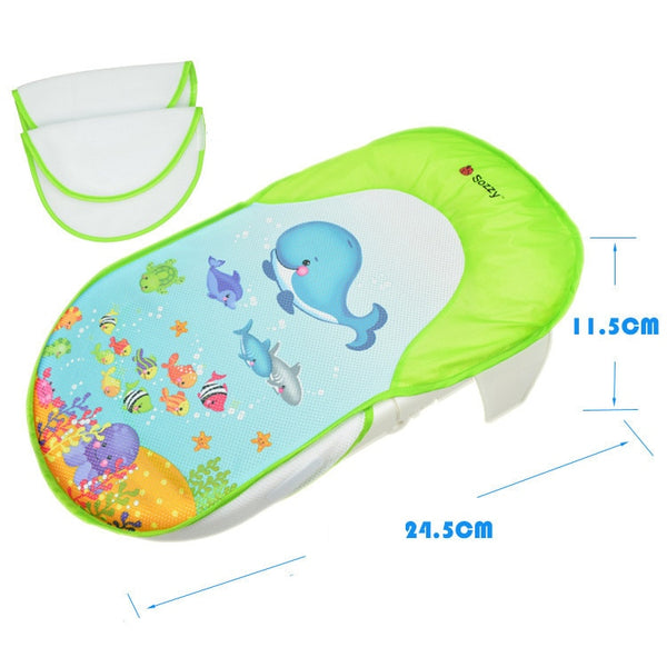 Baby Toys Bath Sling With Warming Wings Fordable Bath Net Bath Towels With A Bath Chair