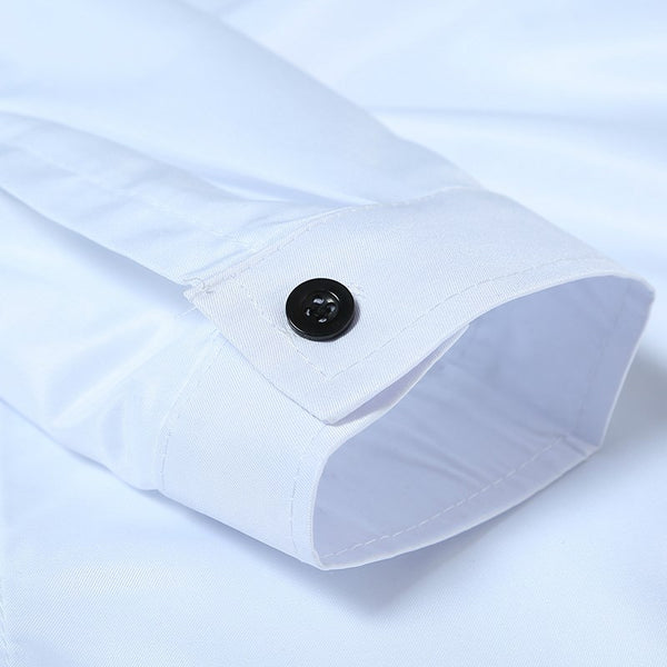 Autumn Fashion Brand Men Clothes Slim Fit Male Long Sleeve Shirt