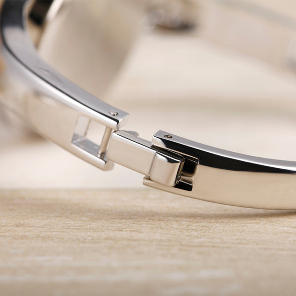 Stainless steel Wristwatch Bracelet Quartz watch Ladies Watches Clock Female Relogio Feminino