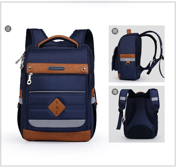 Boys and girls school bags children's orthopedic backpack high quality