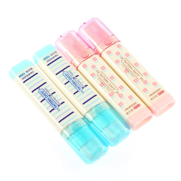 4pcs Creative Writing Stationery Three Layers Erasers Students