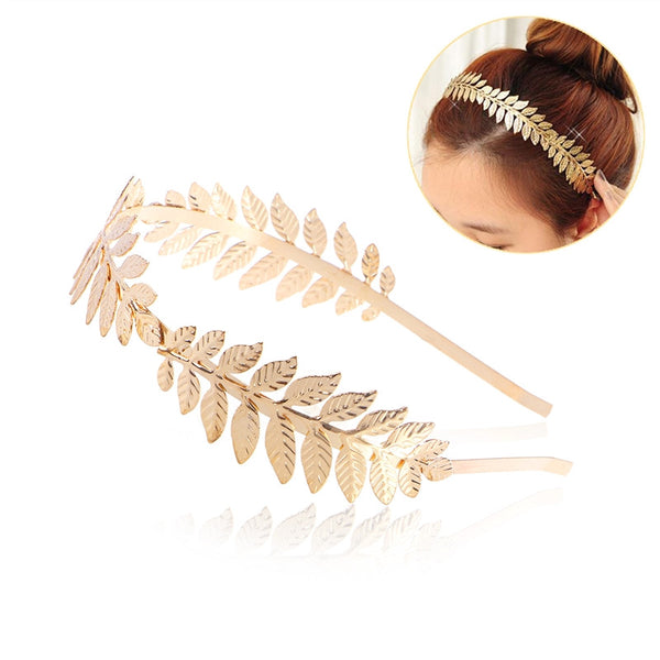 Leaf Branch Dainty Bridal Hair Crown Head Dress