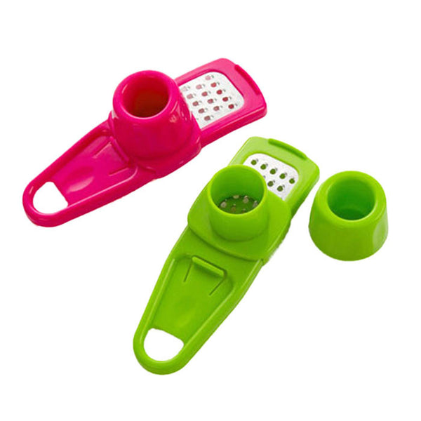 Multi Functional Ginger Garlic Grinding Grater Planer Slicer Cutter Cooking Tool