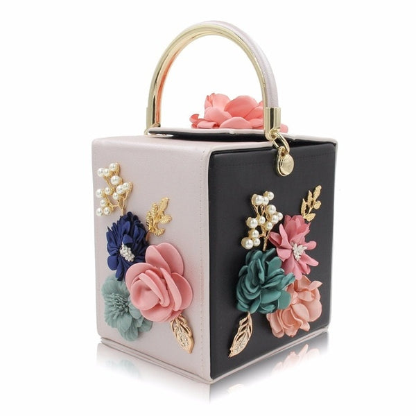 Ladies Flower Wedding Clutches
