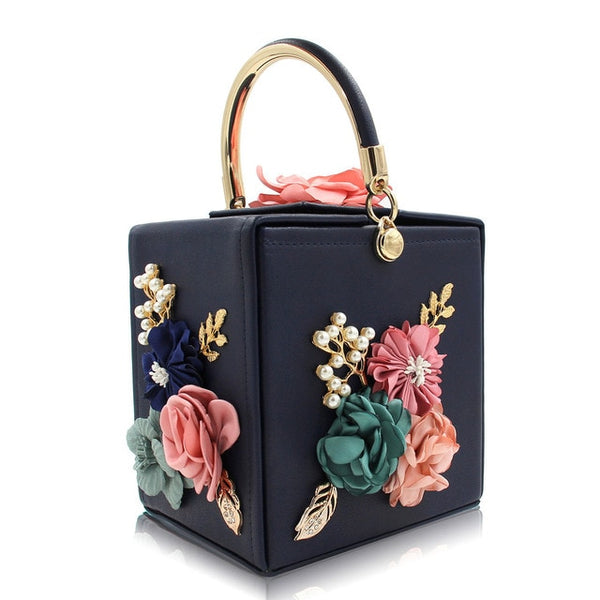Ladies Flower Wedding Clutches