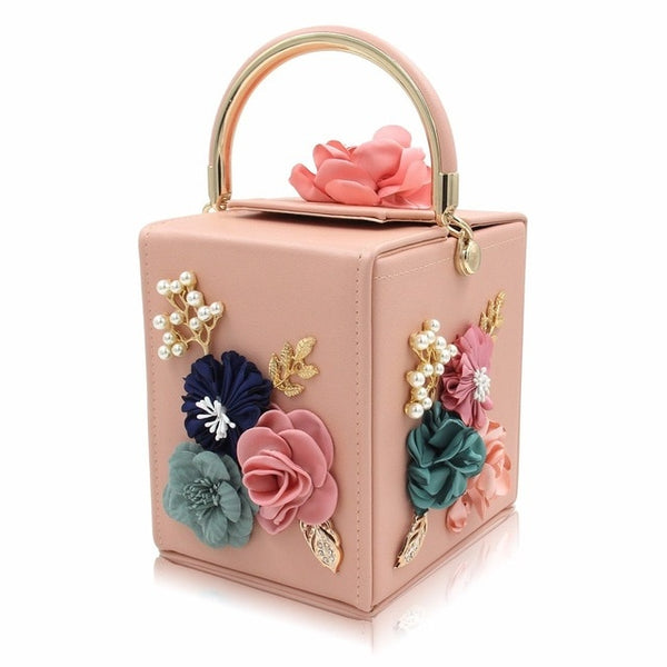 Ladies Flower Wedding Clutches