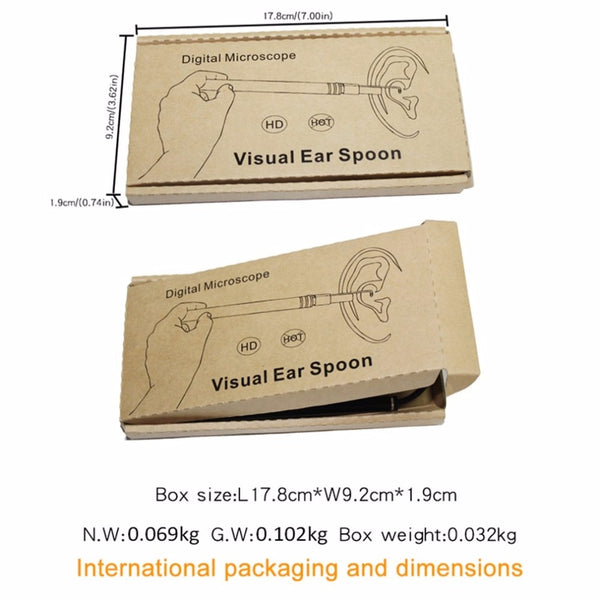 USB Ear Cleaning Tool HD Visual Ear Multifunctional  With Mini Camera Pen Ear Care In-ear Cleaning Endoscope