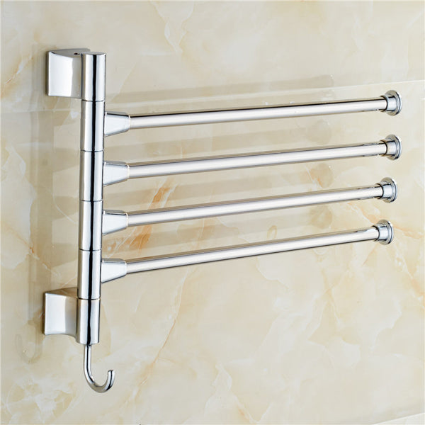 Stainless Steel Towel Bar Rotating Towel Rack Bathroom Kitchen Towel rack