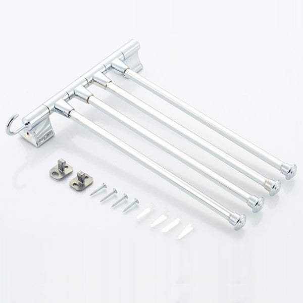 Stainless Steel Towel Bar Rotating Towel Rack Bathroom Kitchen Towel rack