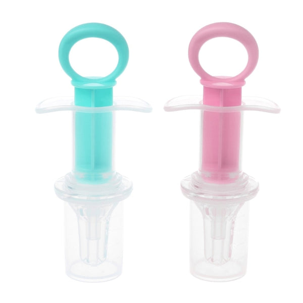 Baby Kids Smart Medicine Dispenser Feeder Squeeze Medicine Dropper Dispenser Pacifier