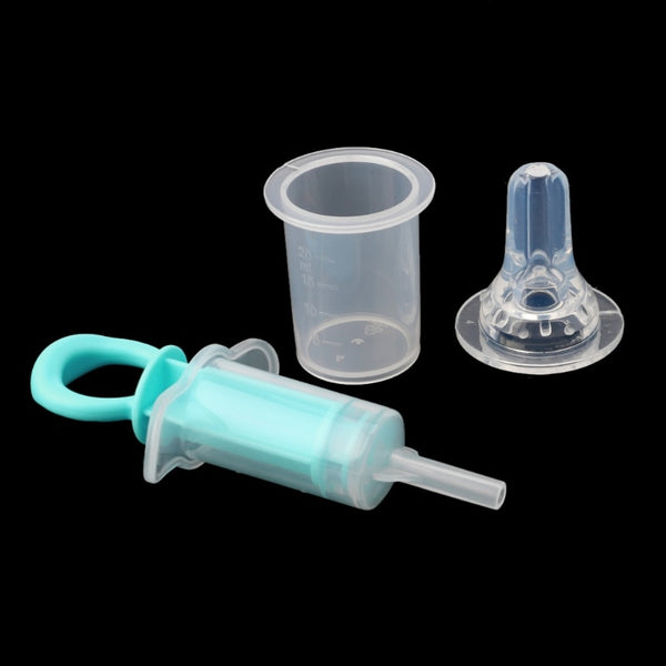 Baby Kids Smart Medicine Dispenser Feeder Squeeze Medicine Dropper Dispenser Pacifier