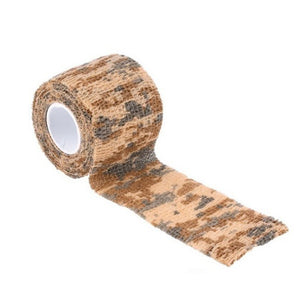 Desert Tape Self-adhesive Grid Masking Tapes Non-woven Camouflage Tape