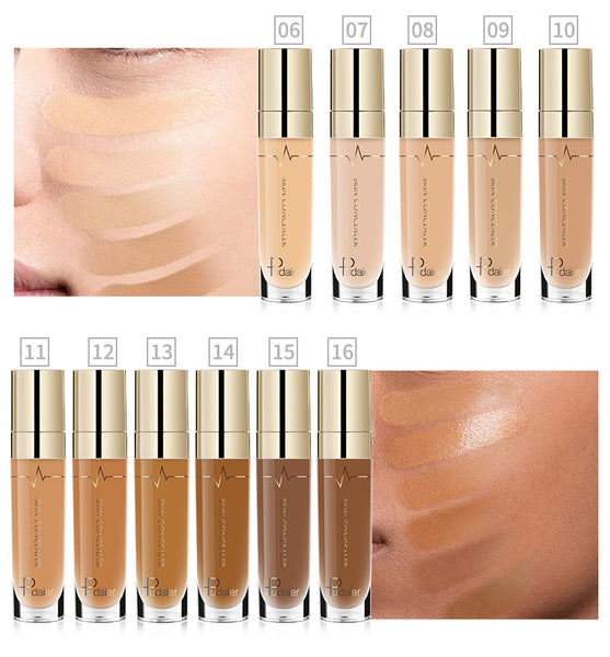 Pores Full Coverage Concealer Cream Makeup Oil Brighten Face Contour Foundation