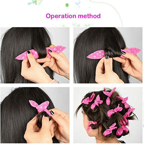 20pcs/lot Magic Sponge Pillow Soft Hair Roller Best Flexible Foam and Sponge Hair Rollers Curl Tools