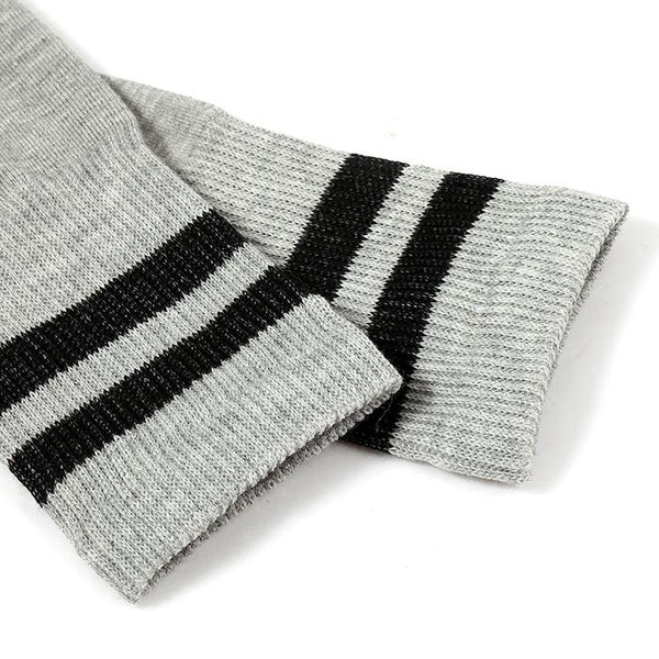 1 Pair Women Middle Elastic Contrast Color Letters Printed Socks