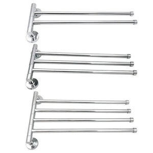 Towel Rack Stainless Steel 2/3/4  Bathroom Kitchen Wall-mounted Towel Polished Rack