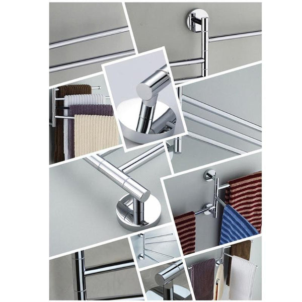 Towel Rack Stainless Steel 2/3/4  Bathroom Kitchen Wall-mounted Towel Polished Rack