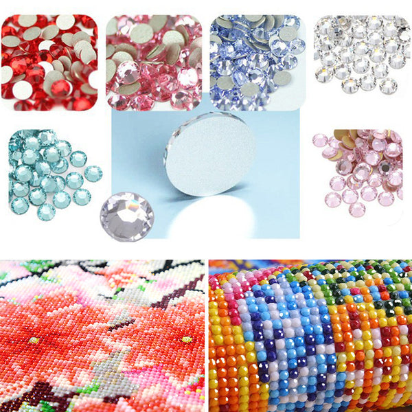 Drill Embroidery Painting Rose Mosaic Painting Cross Stitch Diamond for Adults Craft Lover