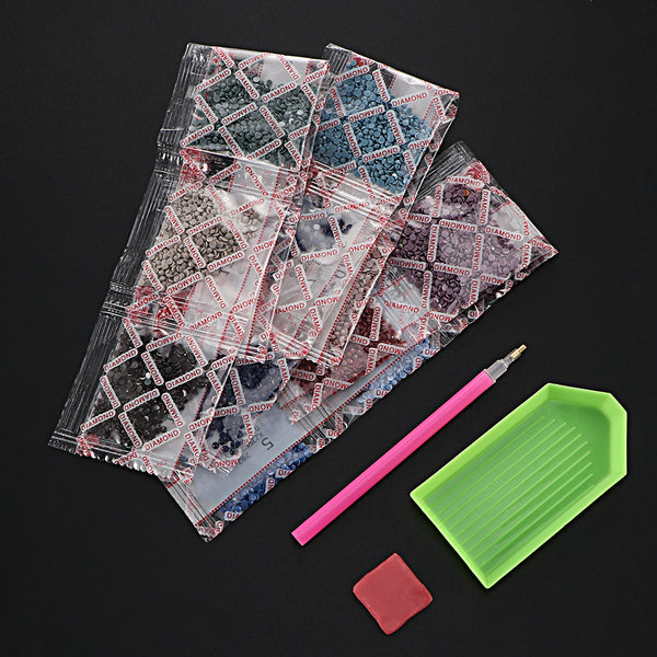 Drill Embroidery Painting Rose Mosaic Painting Cross Stitch Diamond for Adults Craft Lover