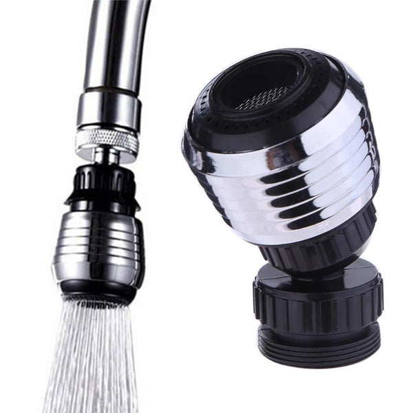 Plastic Faucet Nozzle 360 Rotary Kitchen Faucet Shower Head Economizer Filter