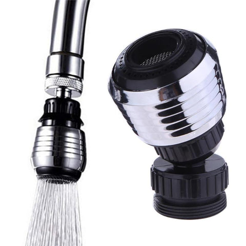 Plastic Faucet Nozzle 360 Rotary Kitchen Faucet Shower Head Economizer Filter