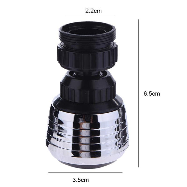 Plastic Faucet Nozzle 360 Rotary Kitchen Faucet Shower Head Economizer Filter