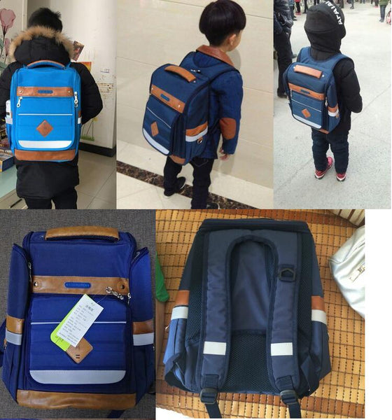 Boys and girls school bags children's orthopedic backpack high quality