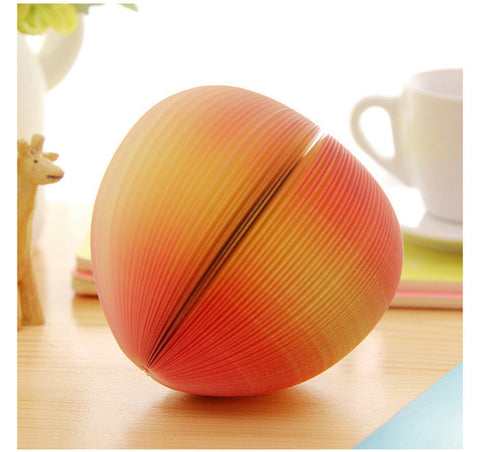Fresh Fruit Note Series, Easy to Carry, Write and Remember, 4pcs