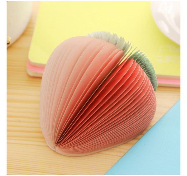 Fresh Fruit Note Series, Easy to Carry, Write and Remember, 4pcs