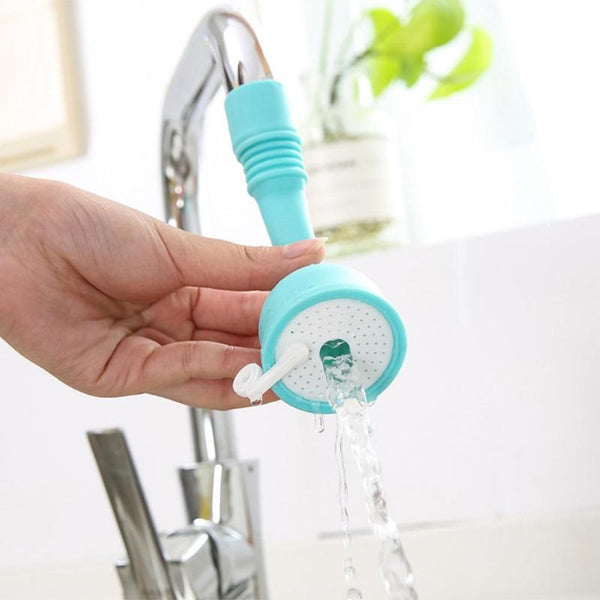 Silicone Kitchen Faucet Water-saving Filter Shower Water Rotating Spray Tap