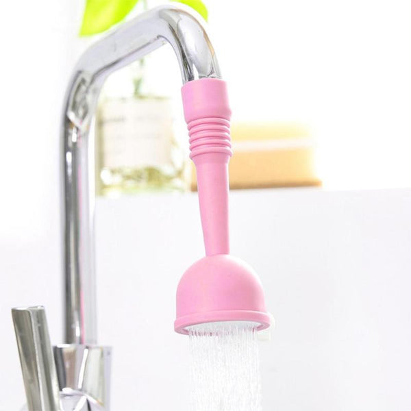 Silicone Kitchen Faucet Water-saving Filter Shower Water Rotating Spray Tap