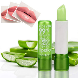 Moisture Melt Lip Balm Long-Lasting Change Color lipstick Aloe Nonstick Cup Balm