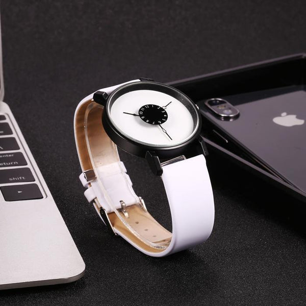 Quartz Wrist Band female Watch Leather
