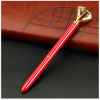 Office/School Pen Big Crystal Diamond Pen Metal Ballpoint Pen