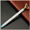 Office/School Pen Big Crystal Diamond Pen Metal Ballpoint Pen