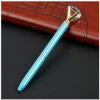 Office/School Pen Big Crystal Diamond Pen Metal Ballpoint Pen