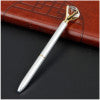 Office/School Pen Big Crystal Diamond Pen Metal Ballpoint Pen