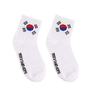 Breathable Non-Slip Mid Socks Unisex  Short Fashion Couple Socks Casual Autumn