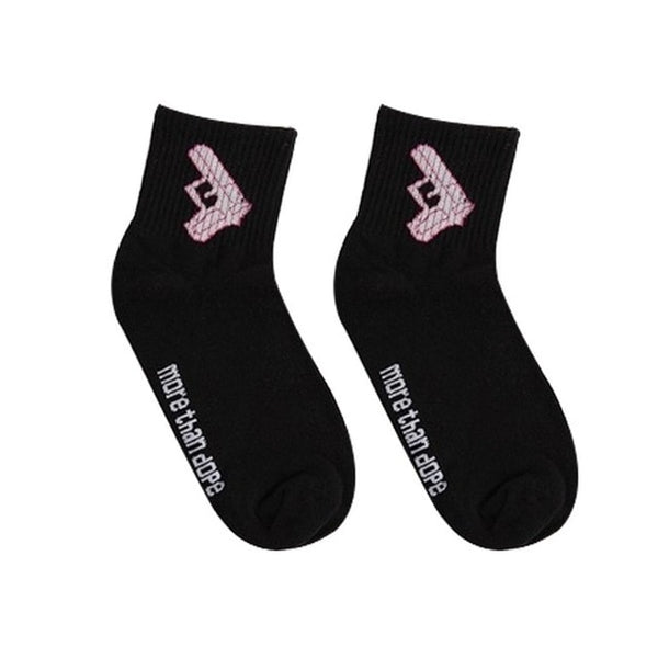 Breathable Non-Slip Mid Socks Unisex  Short Fashion Couple Socks Casual Autumn