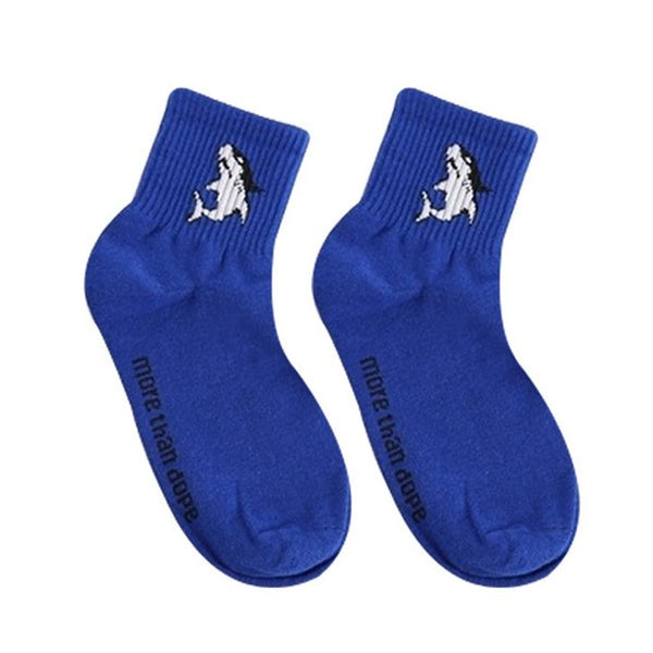 Breathable Non-Slip Mid Socks Unisex  Short Fashion Couple Socks Casual Autumn